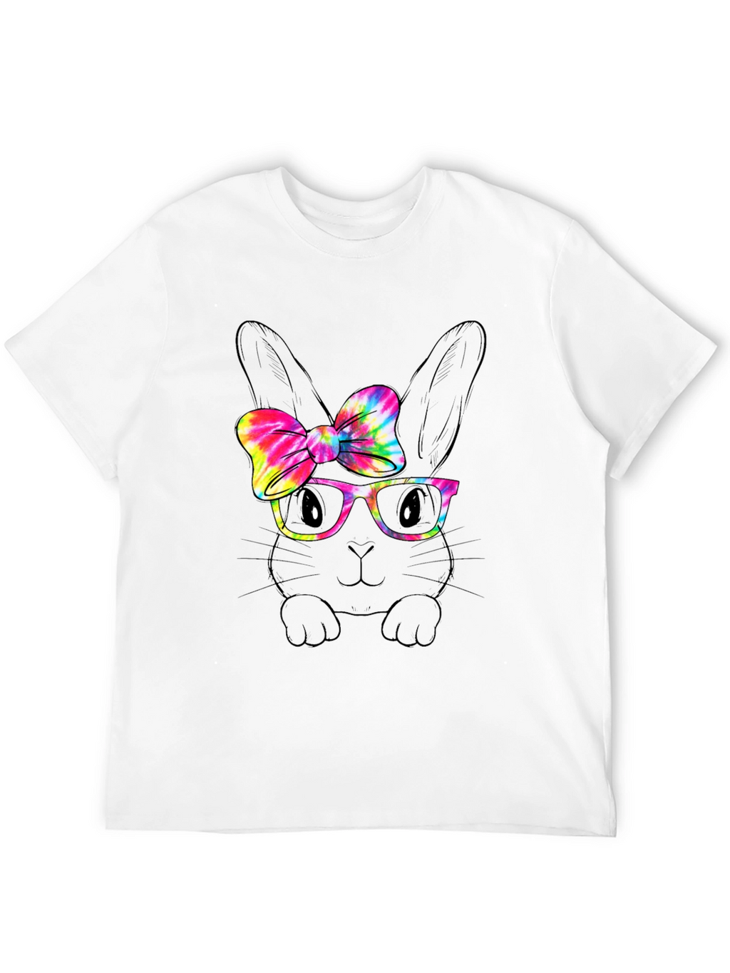Bunny with Bow Tie Graphic Tee