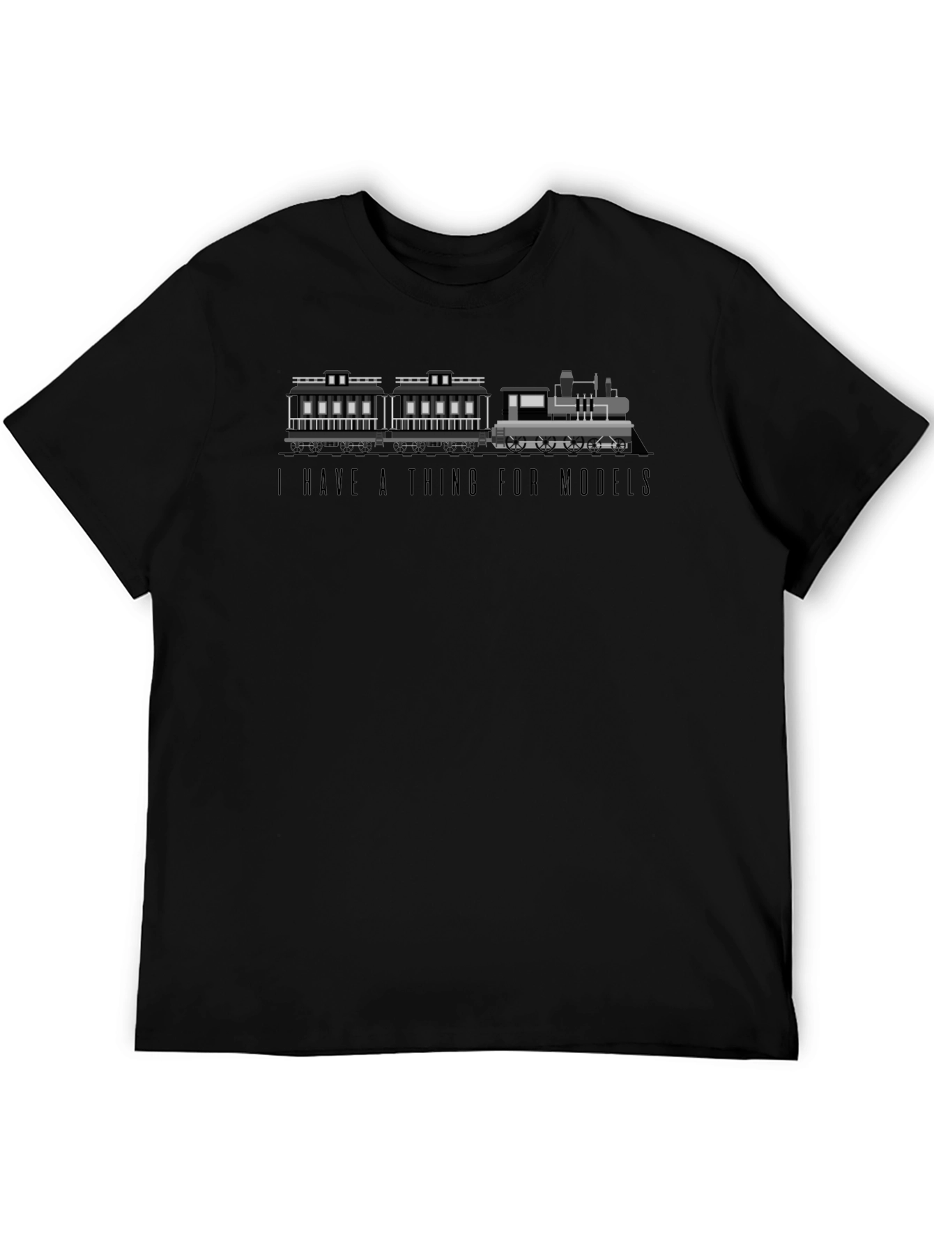 Train Model Graphic Tee - I Have a Thing For Models