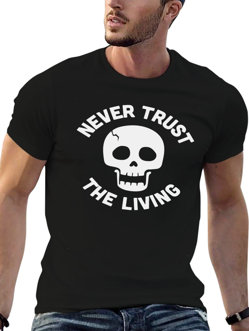 Never Trust the Living Graphic Tee