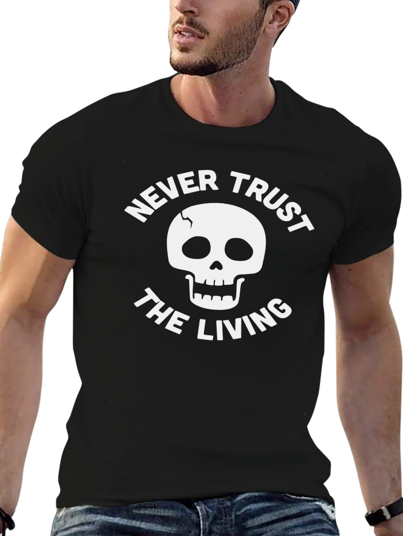 Never Trust the Living Graphic Tee