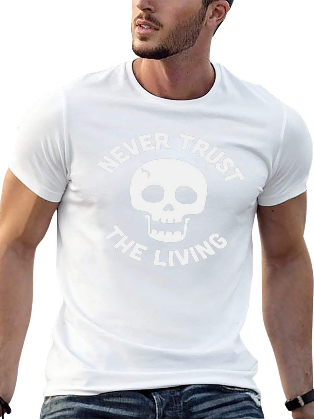 Never Trust the Living Graphic Tee