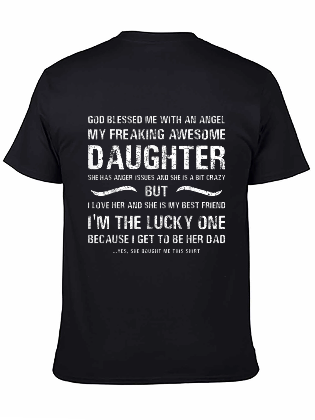 Awesome Daughter T-Shirt - Lucky Dad Edition!