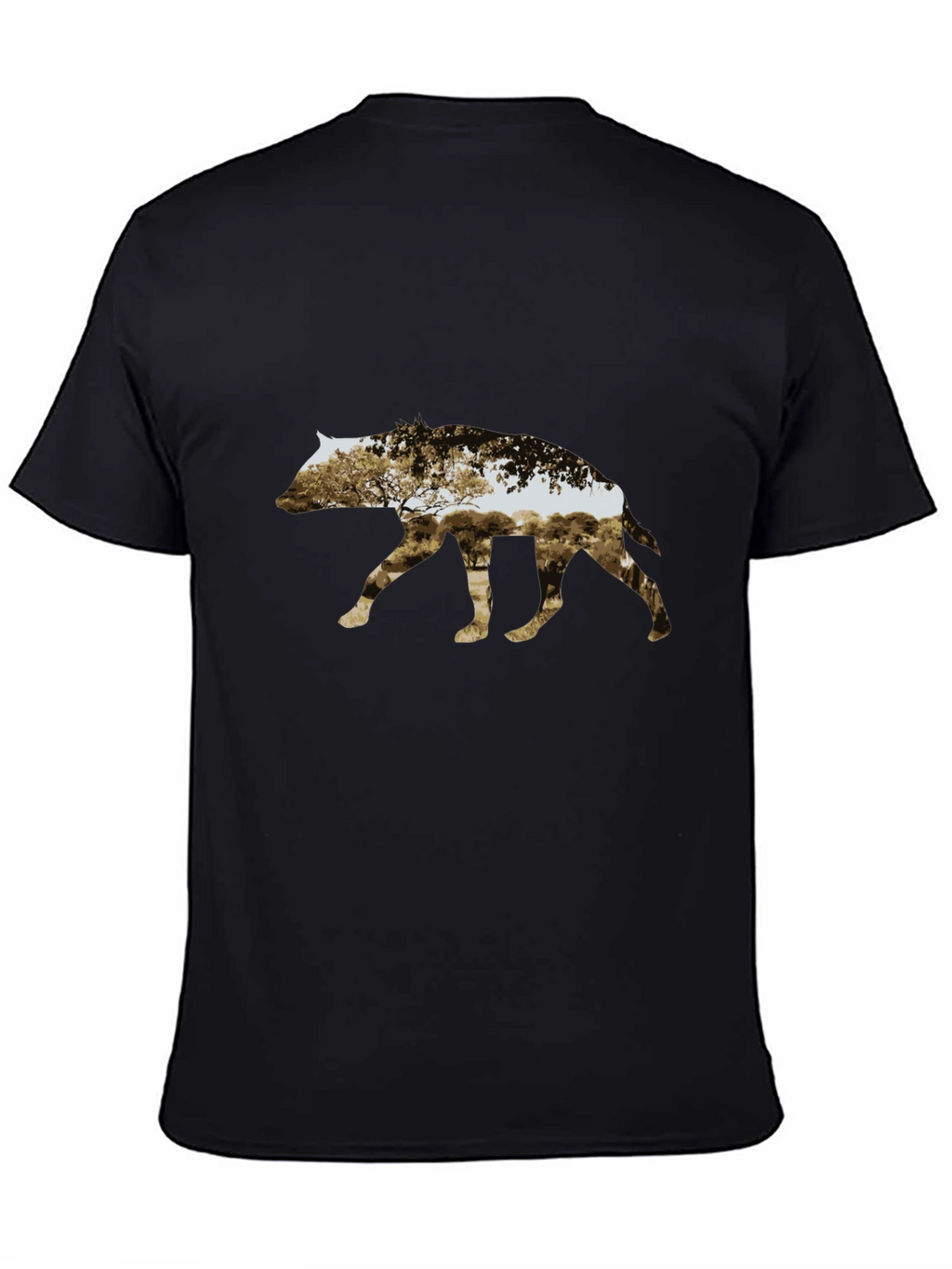 Abstract Animal Silhouette Graphic Tee