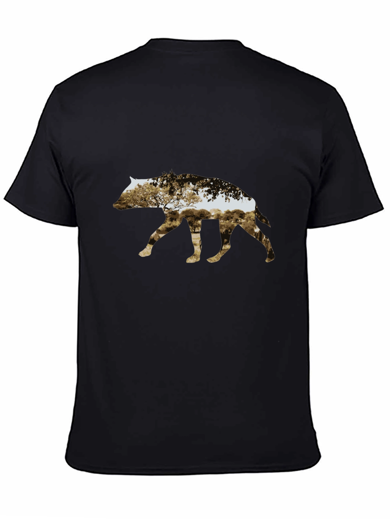 Abstract Animal Silhouette Graphic Tee