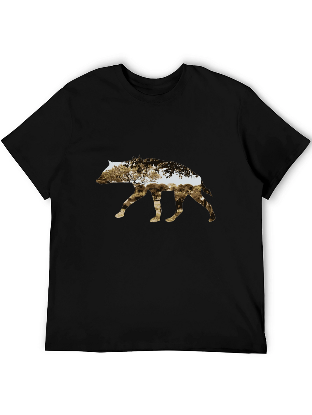 Abstract Animal Silhouette Graphic Tee