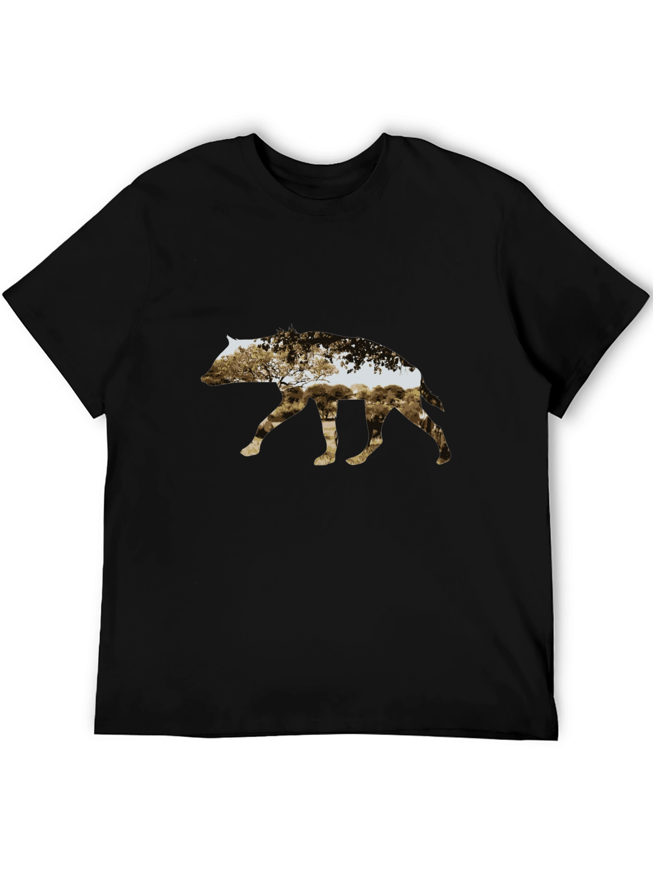 Abstract Animal Silhouette Graphic Tee