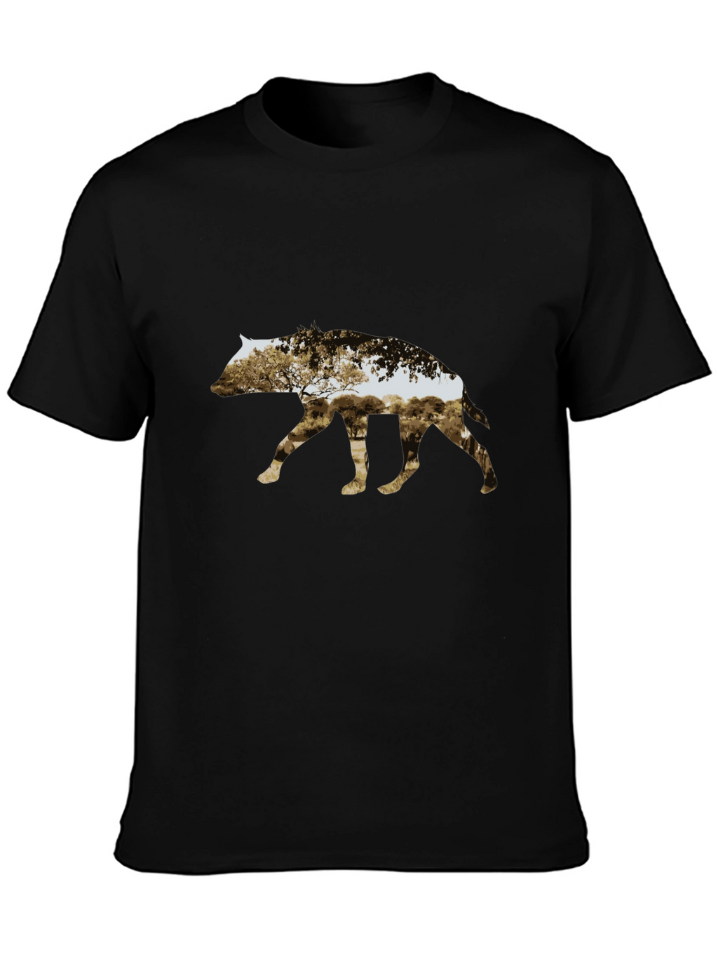 Abstract Animal Silhouette Graphic Tee