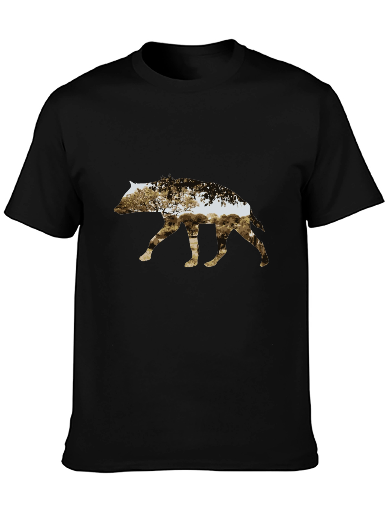 Abstract Animal Silhouette Graphic Tee