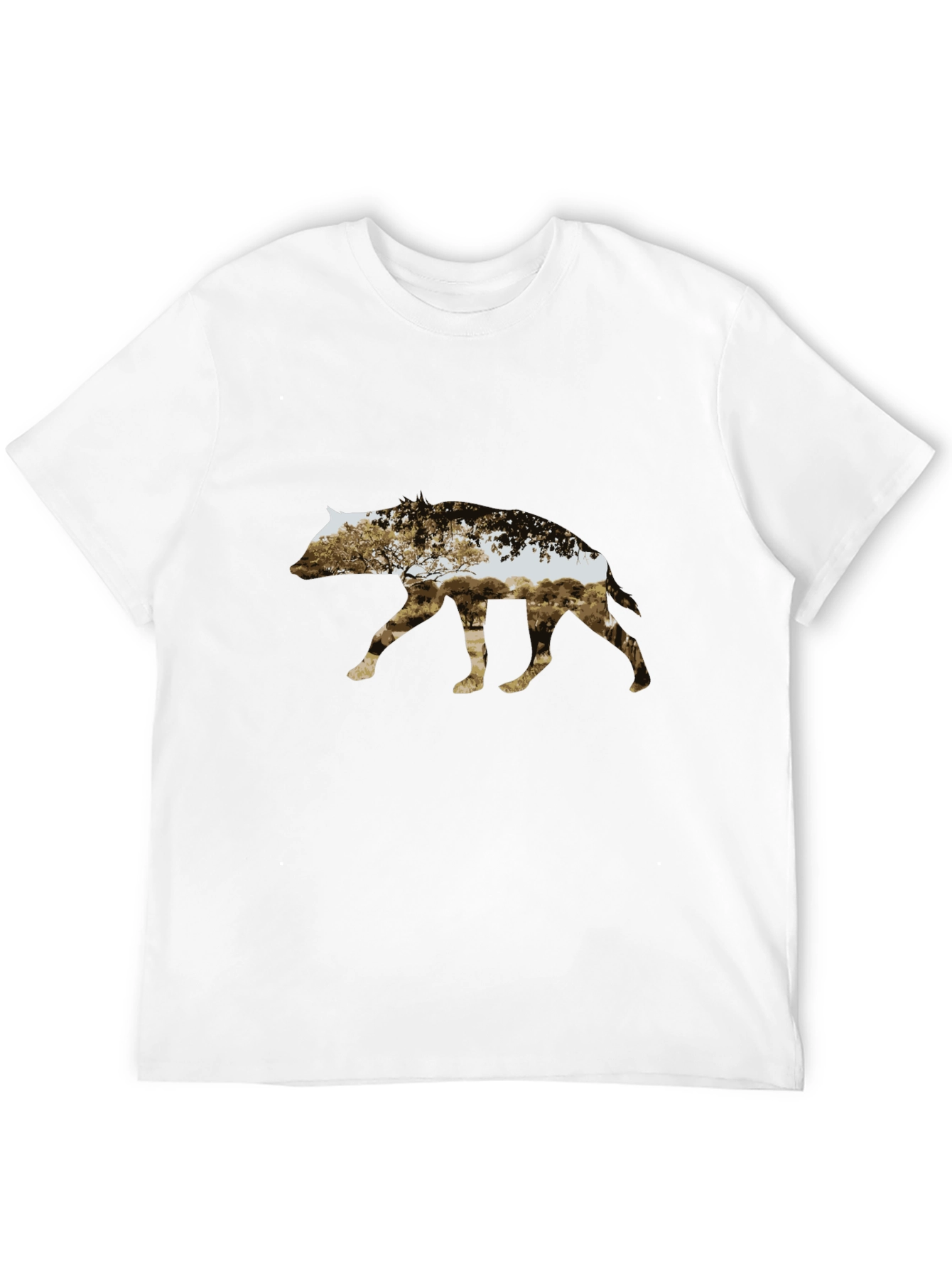 Abstract Animal Silhouette Graphic Tee