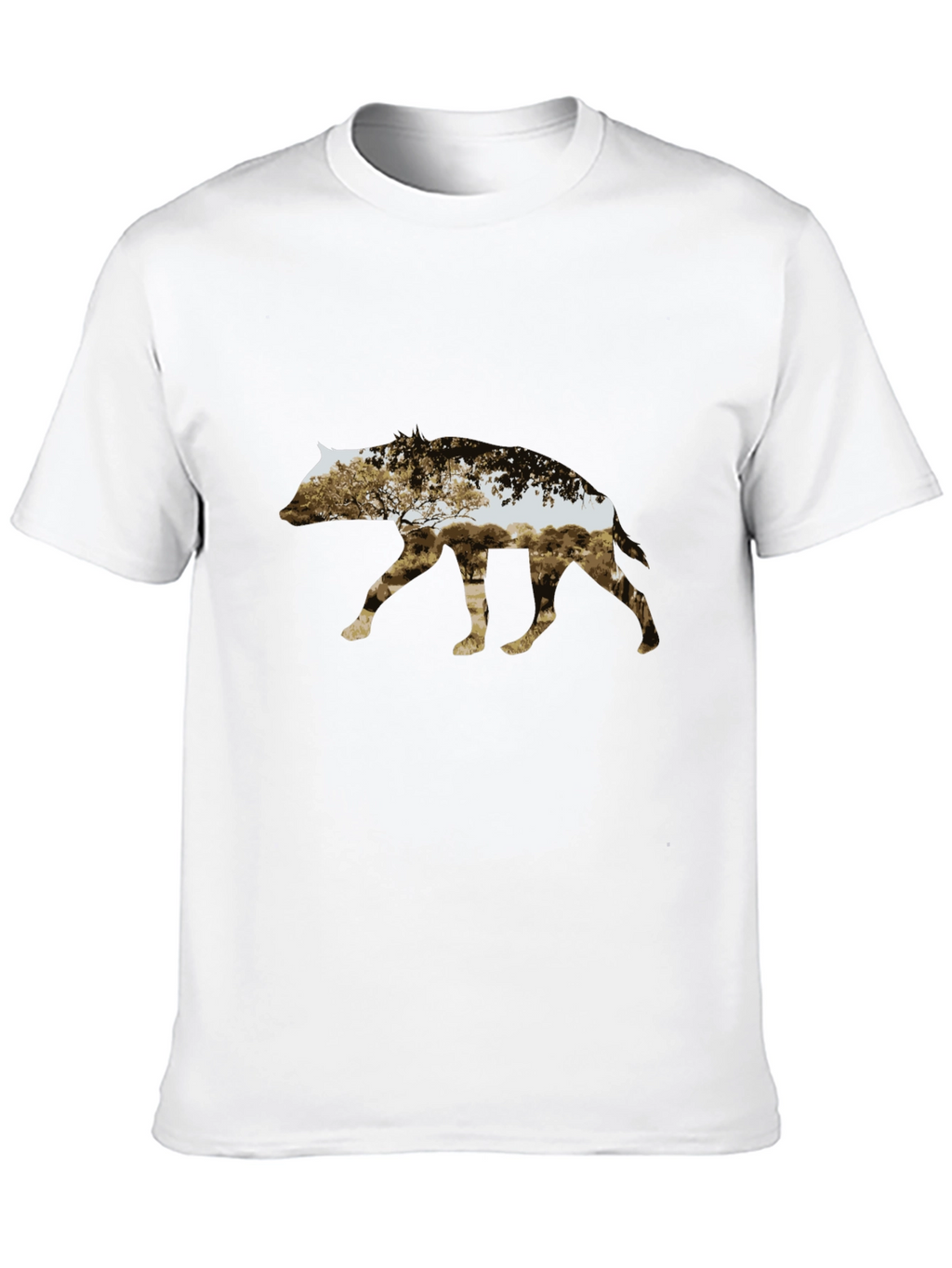 Abstract Animal Silhouette Graphic Tee