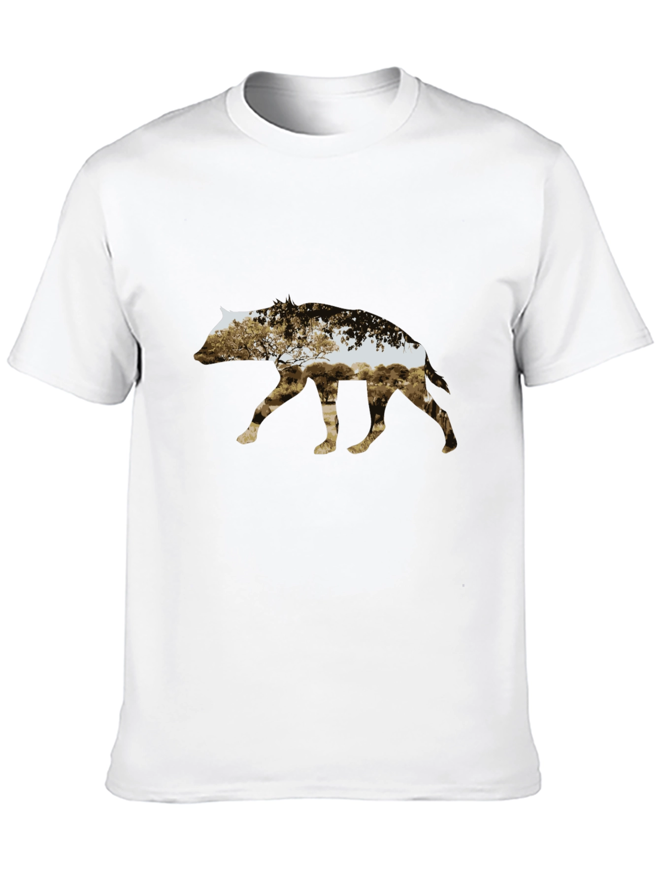 Abstract Animal Silhouette Graphic Tee