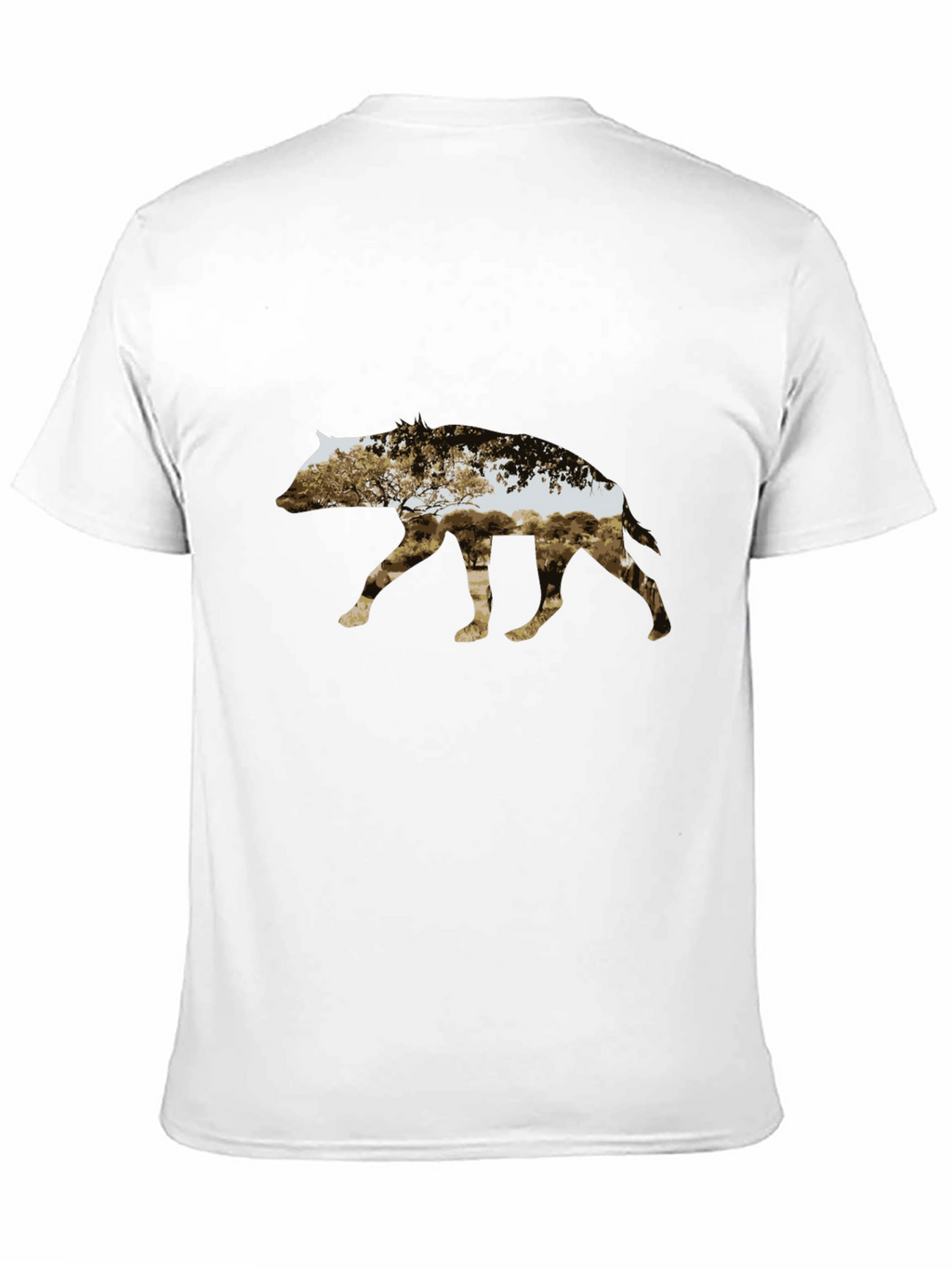 Abstract Animal Silhouette Graphic Tee