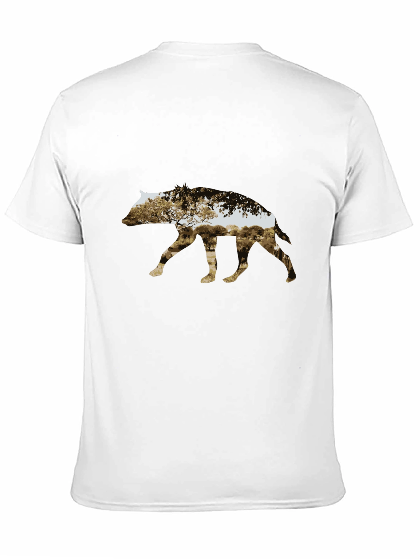 Abstract Animal Silhouette Graphic Tee