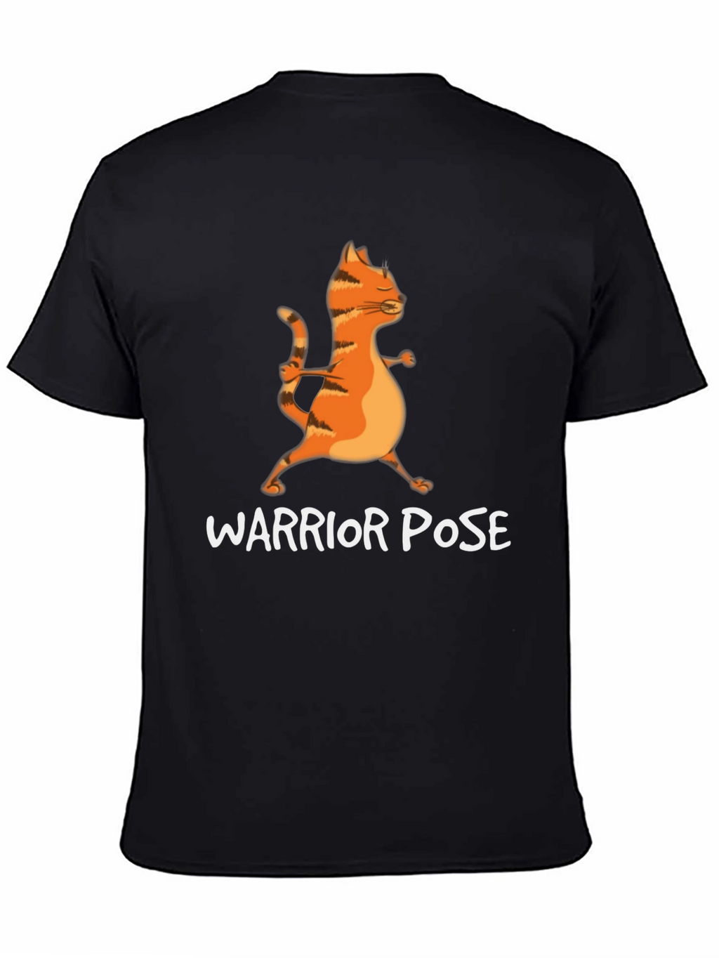 Yoga Cat Warrior Pose T-Shirt