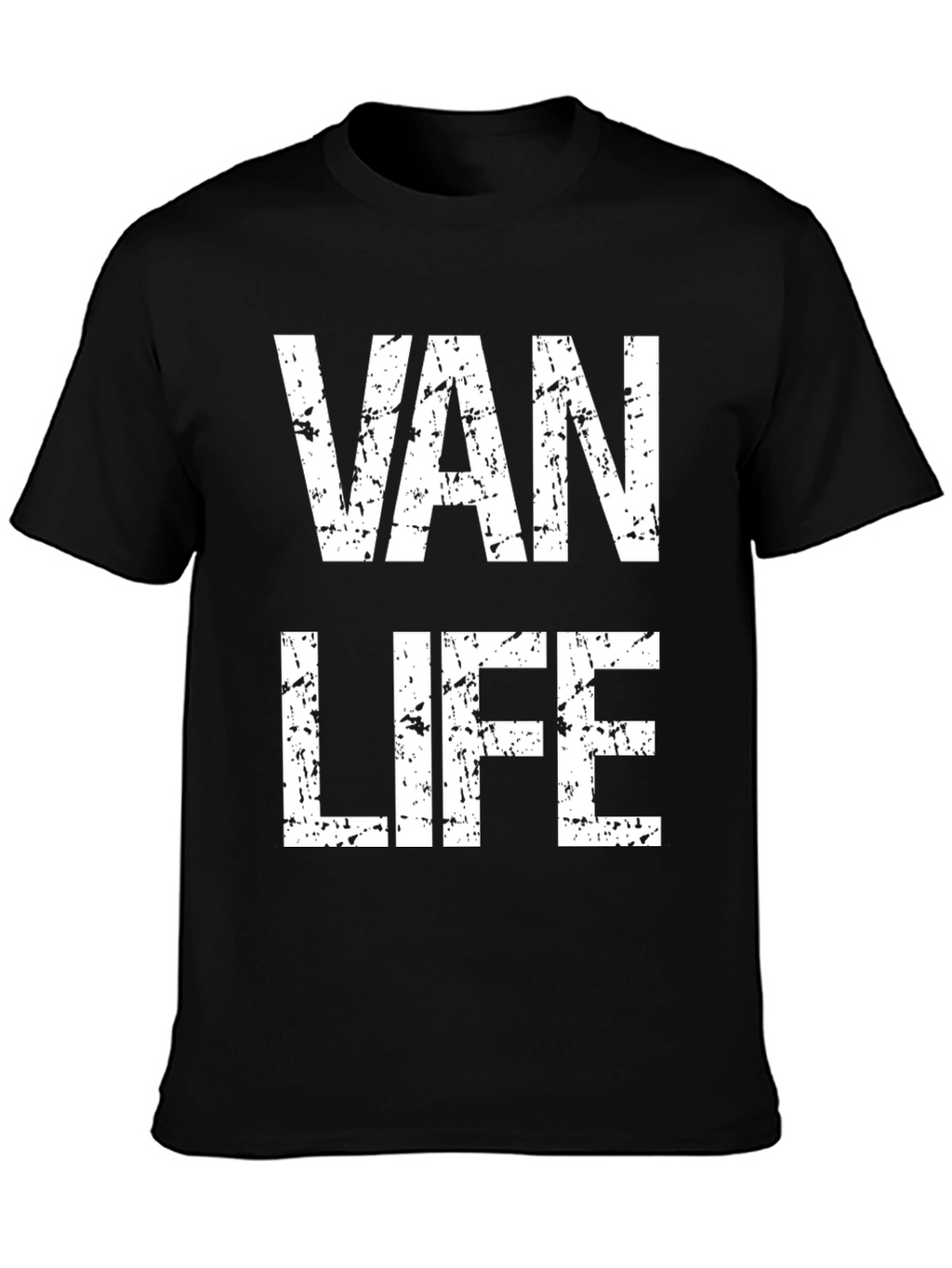 Van Life Distressed Graphic T-Shirt
