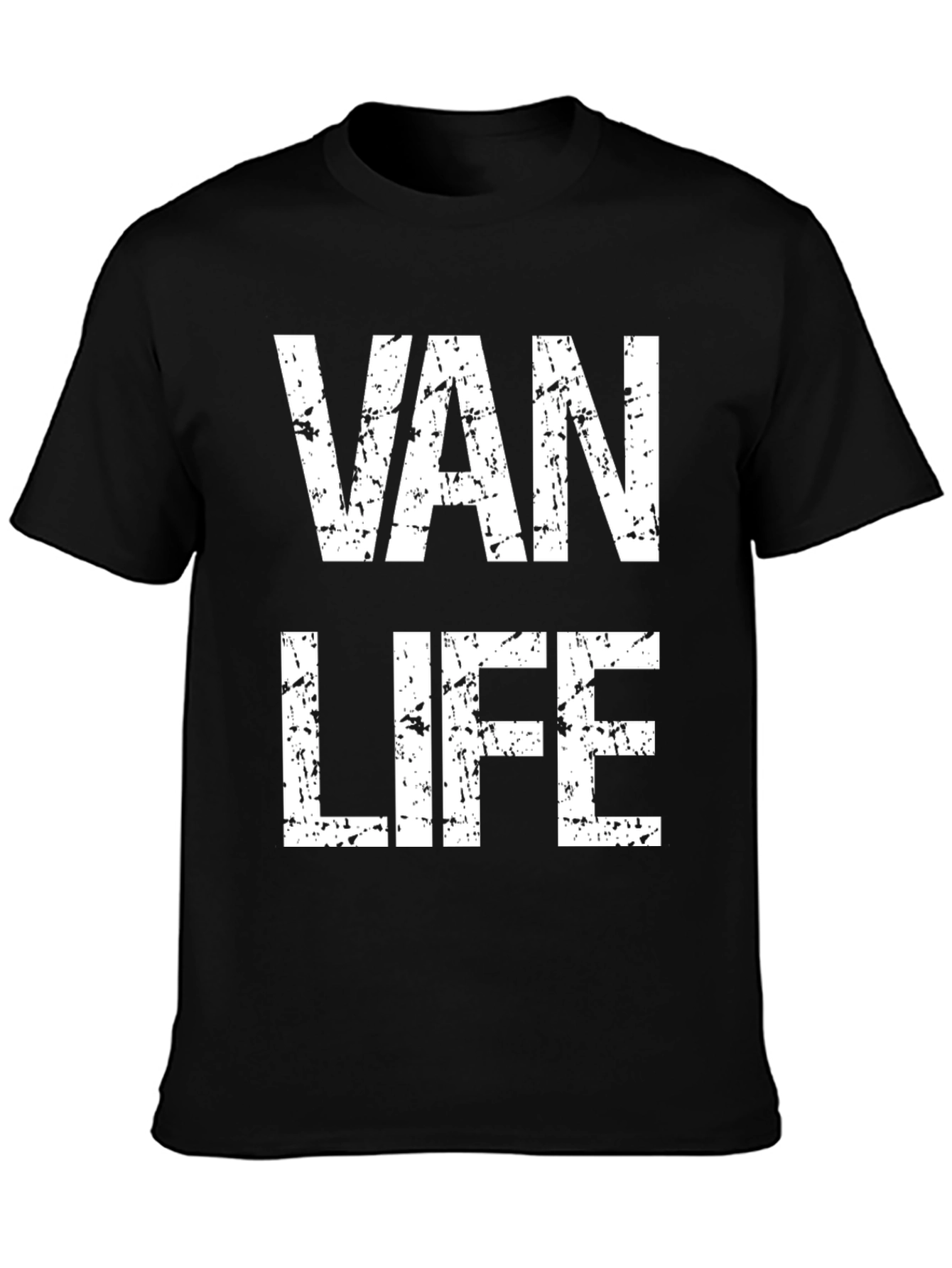 Van Life Distressed Graphic T-Shirt
