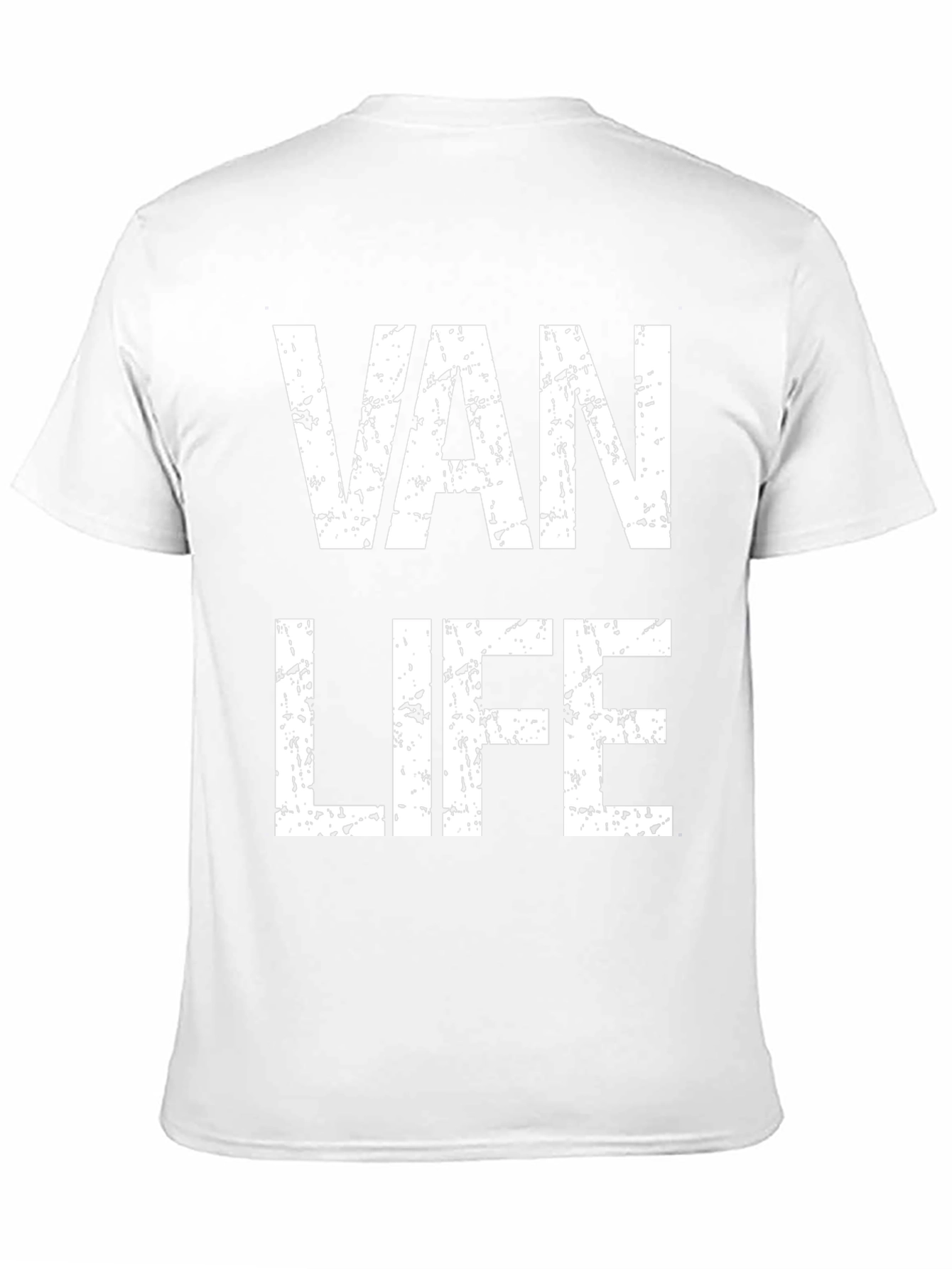 Van Life Distressed Graphic T-Shirt