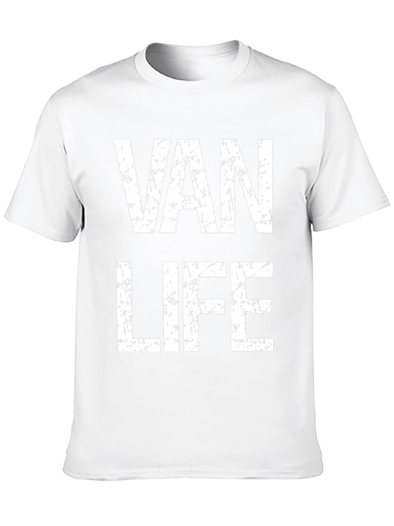 Van Life Distressed Graphic T-Shirt