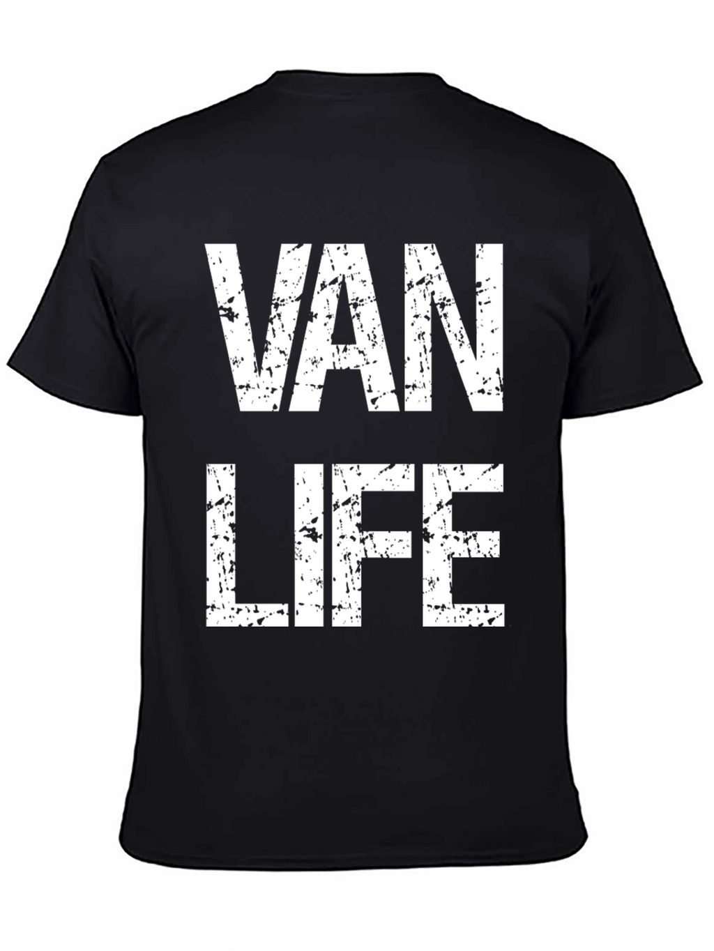 Van Life Distressed Graphic T-Shirt