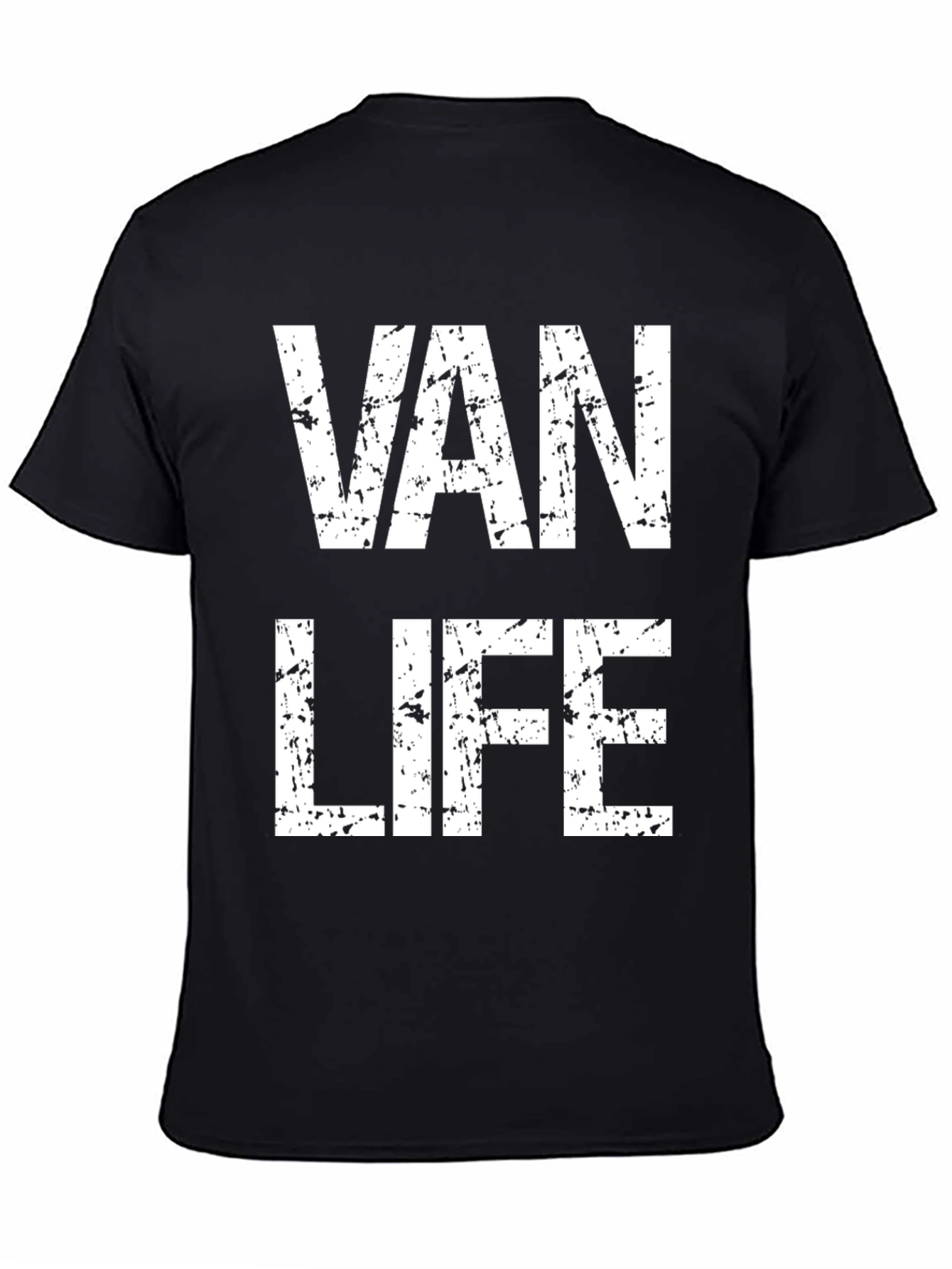 Van Life Distressed Graphic T-Shirt