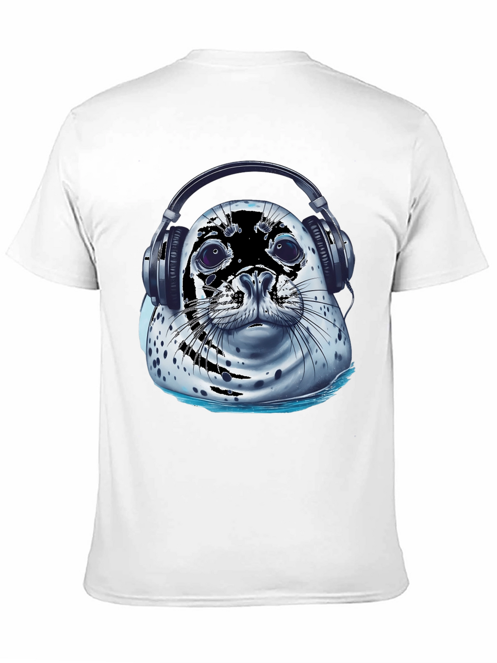Cool Seal T-Shirt - Seal with Headphones