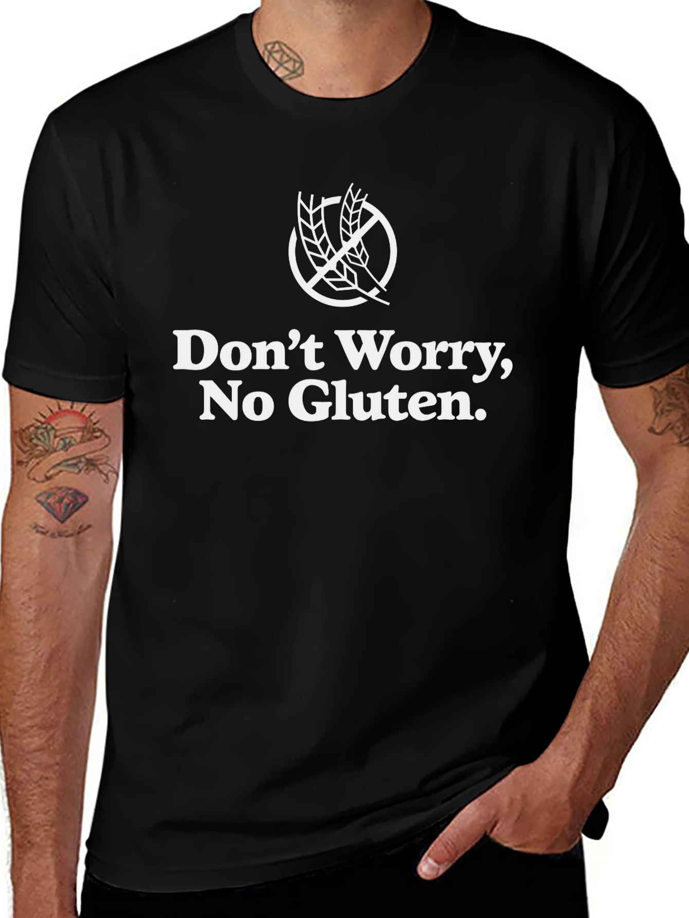Dont Worry No Gluten T-Shirt - Gluten Free Tee