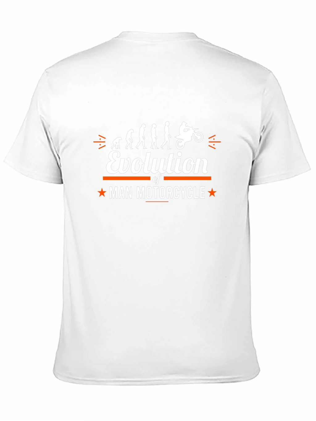 Evolution of Man Motorcycle T-Shirt