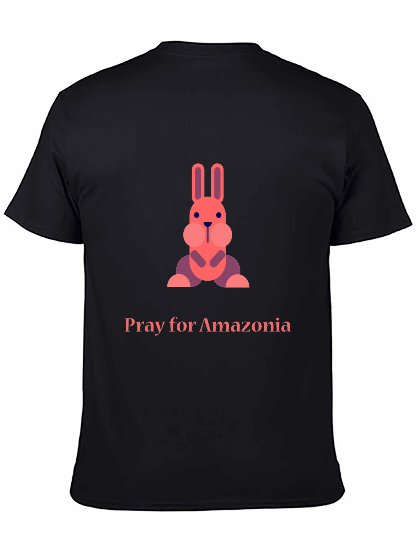 Pray for Amazonia T-Shirt - Graphic Rabbit Design