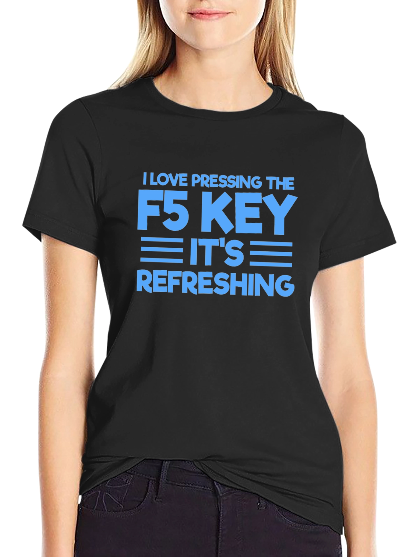 F5 Refresh T-Shirt - Programmer Humor Tee