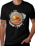 Seashell Graphic Tee - Unique Design Soft Fabric