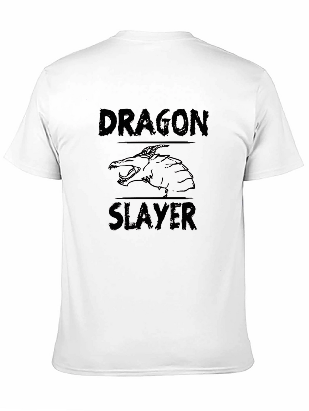 Dragon Slayer Graphic Black T-Shirt