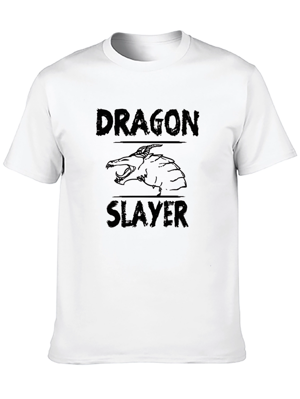 Dragon Slayer Graphic Black T-Shirt