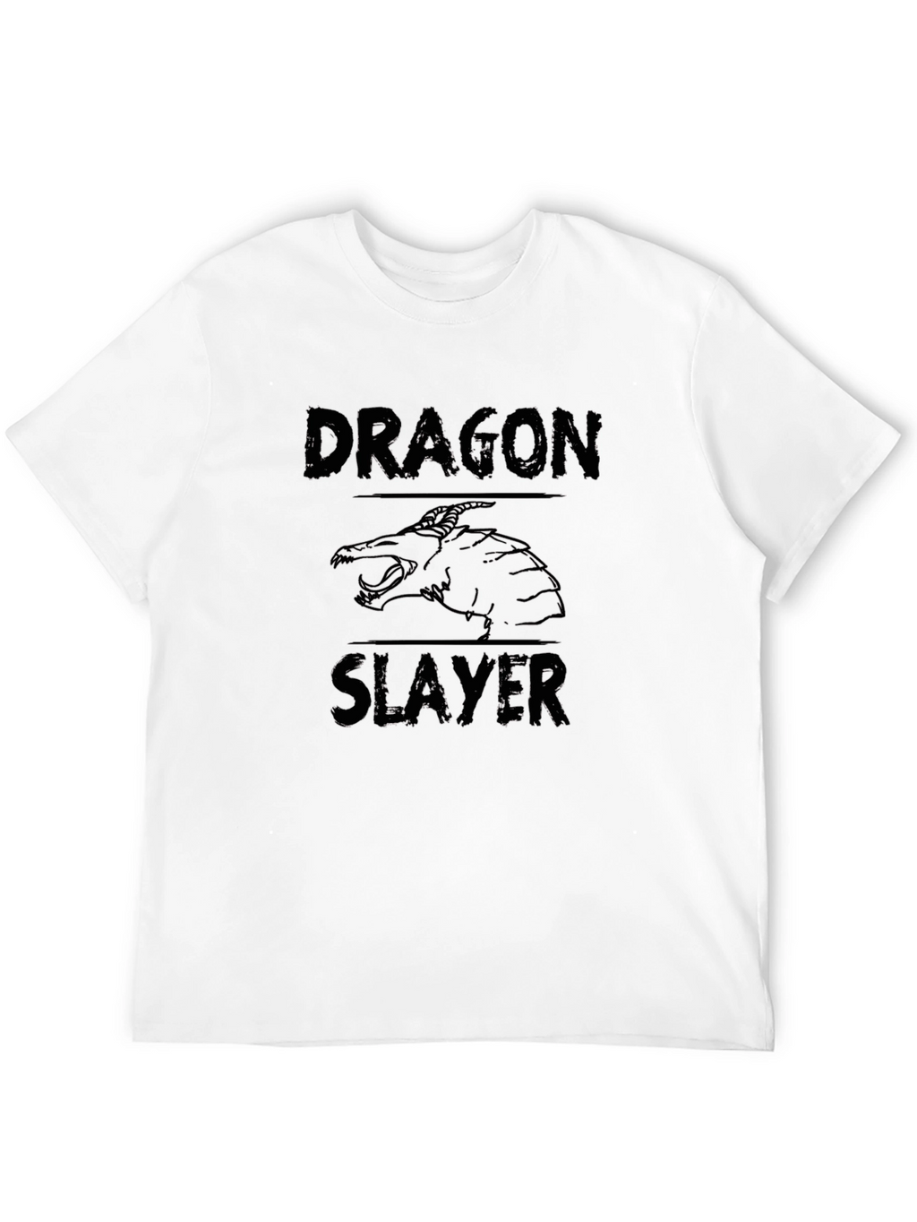 Dragon Slayer Graphic Black T-Shirt