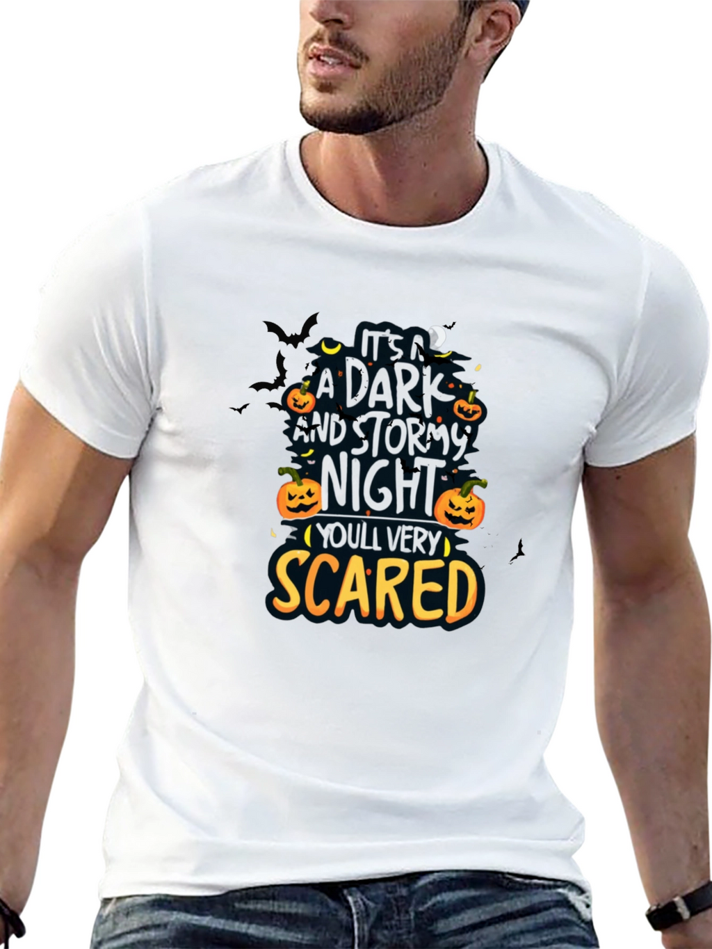 Dark and Stormy Night Halloween T-Shirt
