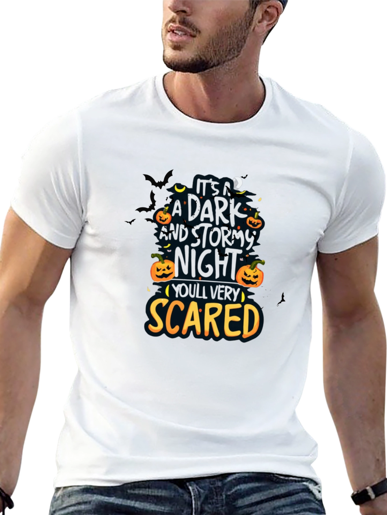 Dark and Stormy Night Halloween T-Shirt