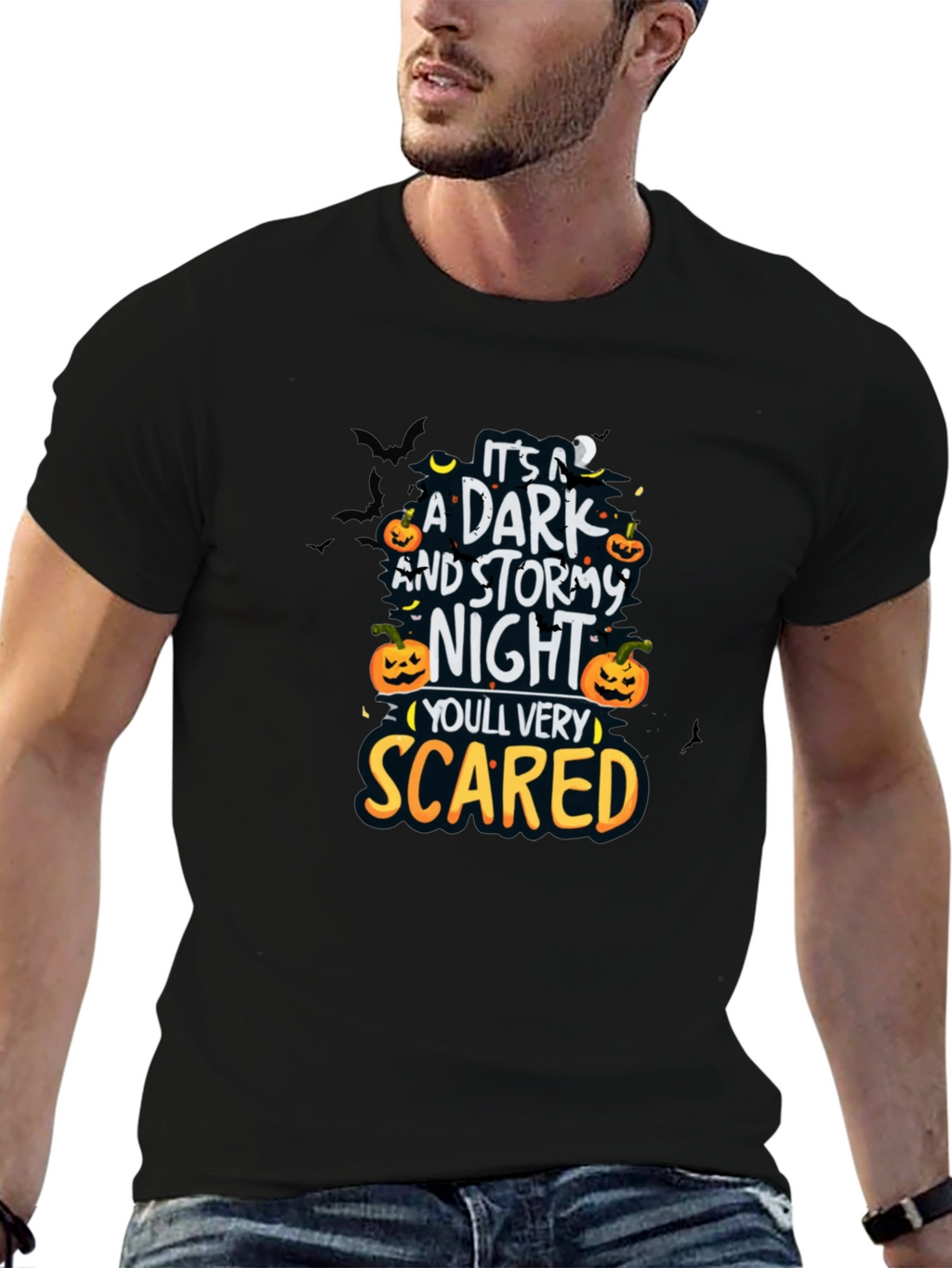 Dark and Stormy Night Halloween T-Shirt