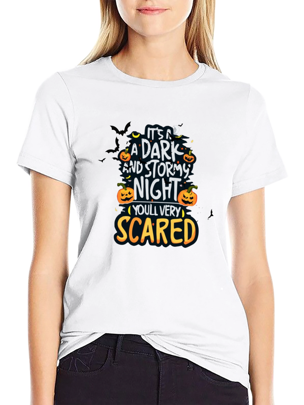 Dark and Stormy Night Halloween T-Shirt