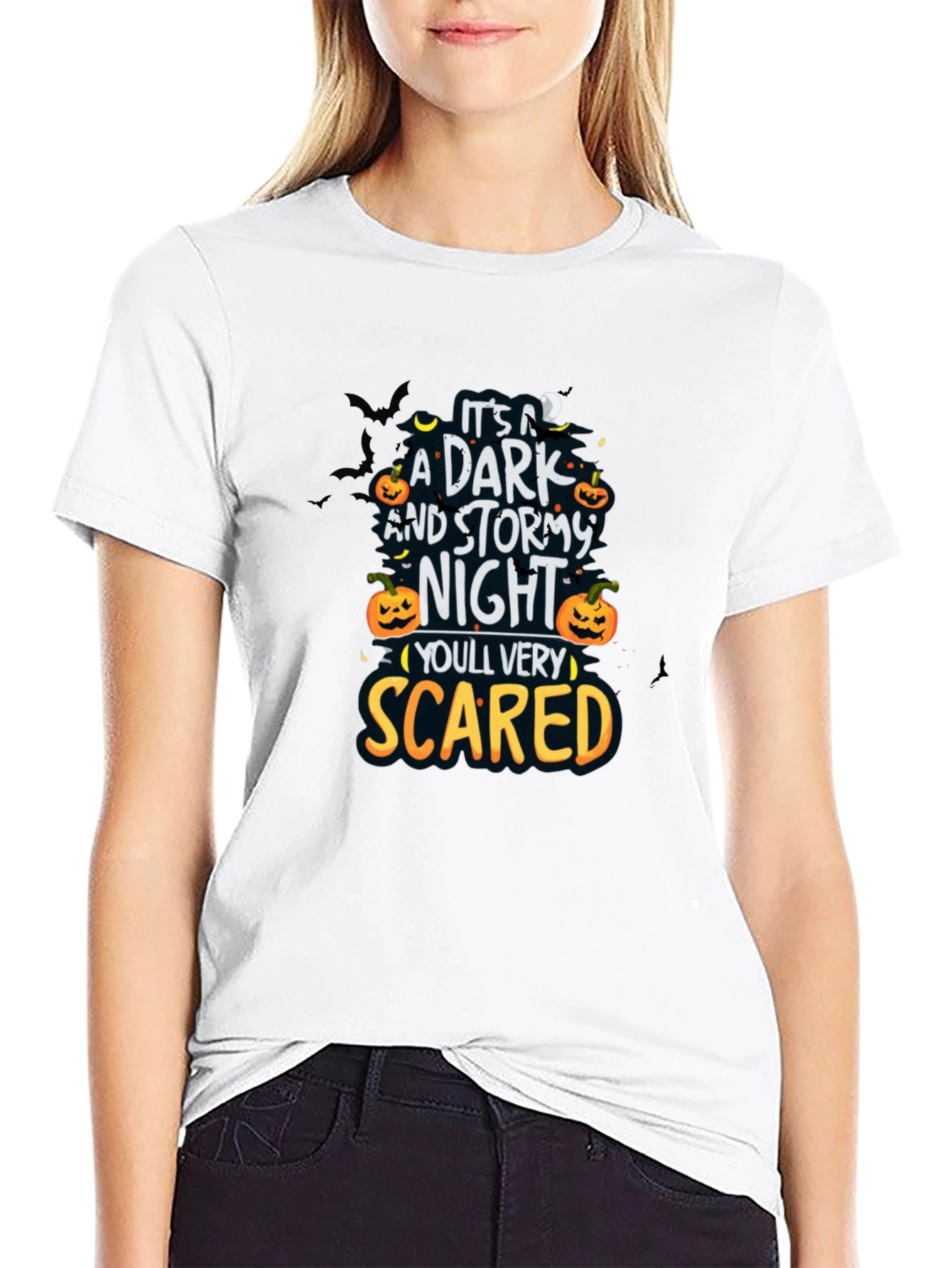Dark and Stormy Night Halloween T-Shirt