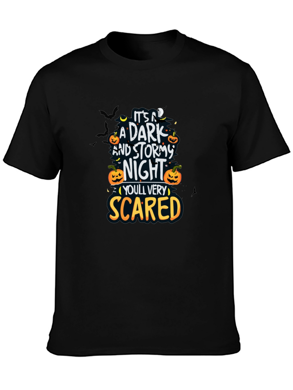 Dark and Stormy Night Halloween T-Shirt