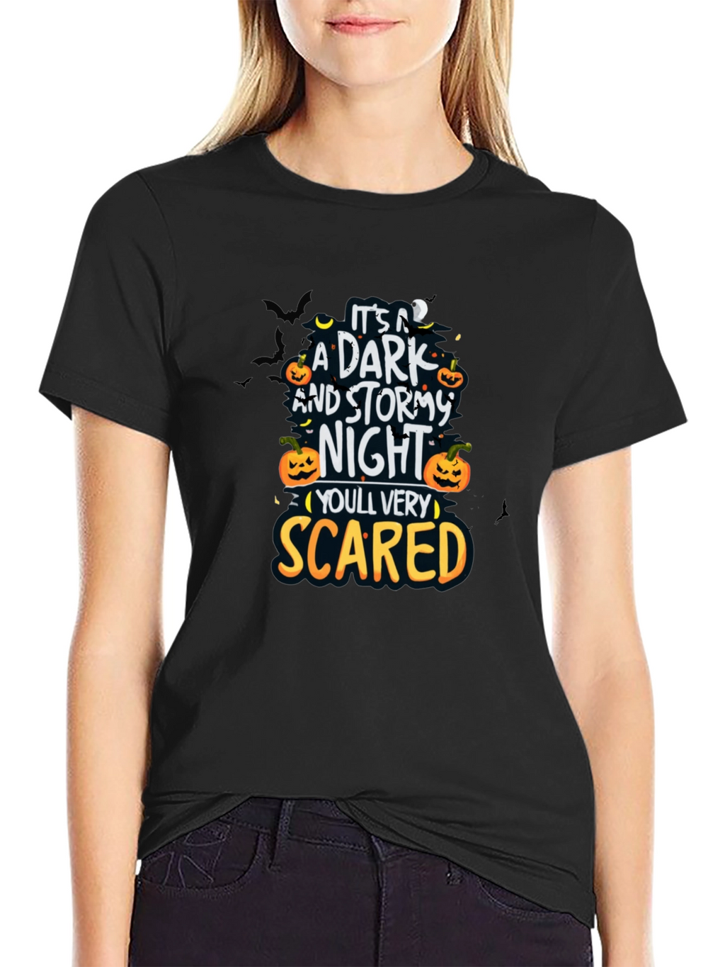 Dark and Stormy Night Halloween T-Shirt