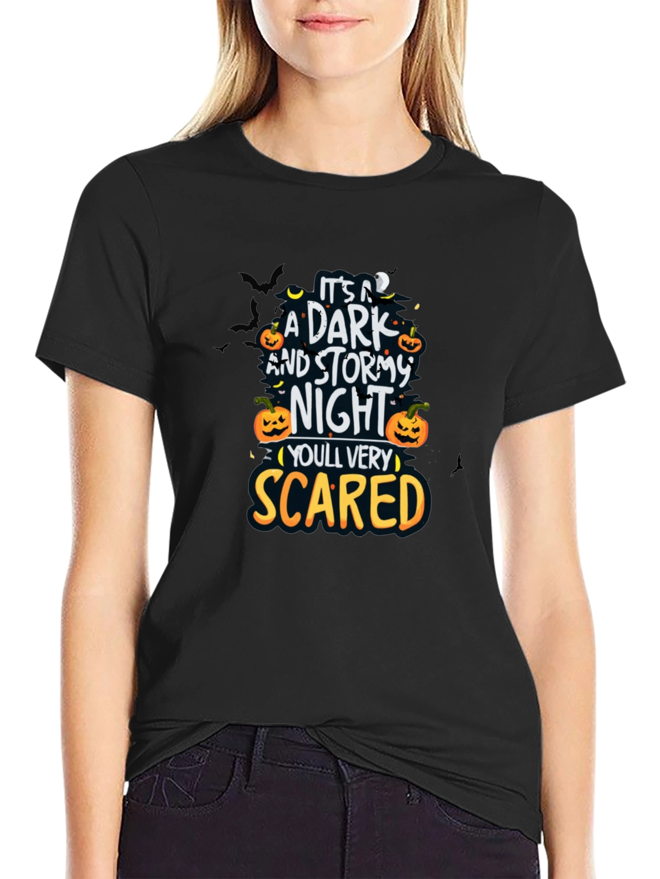 Dark and Stormy Night Halloween T-Shirt
