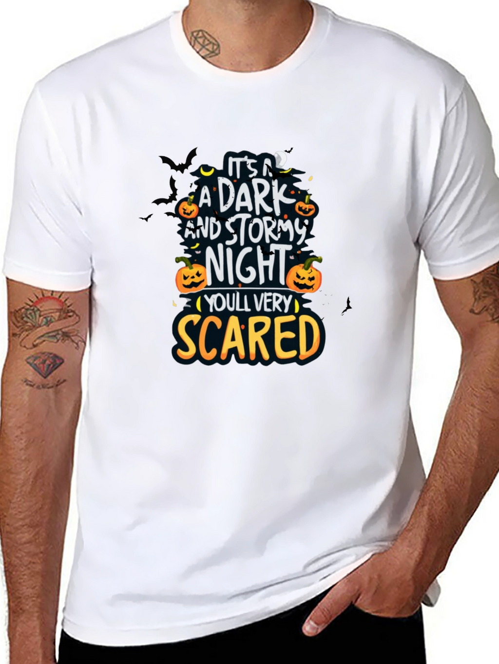 Dark and Stormy Night Halloween T-Shirt
