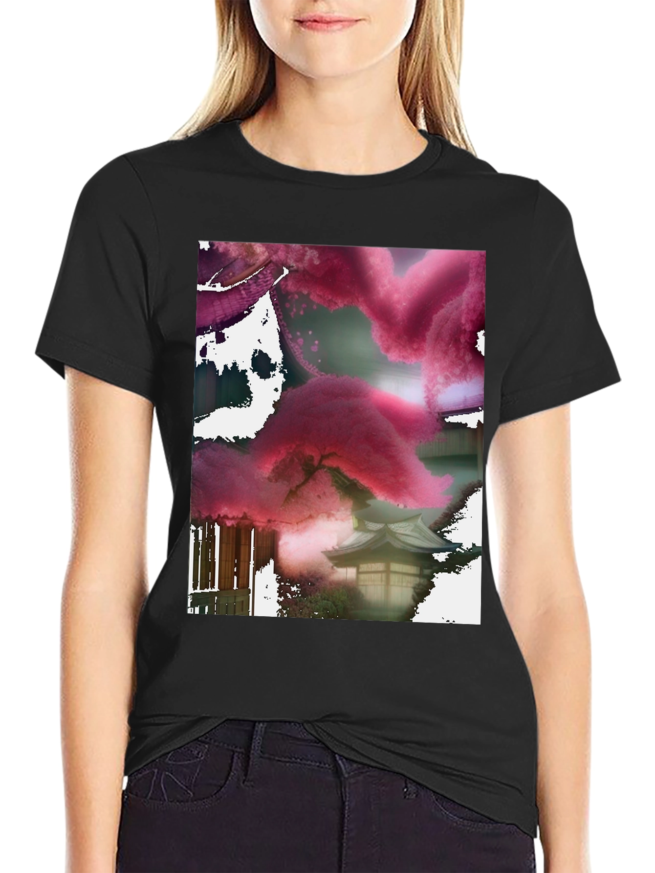 Japanese Cherry Blossom T-Shirt - Stylish Blossom Tee