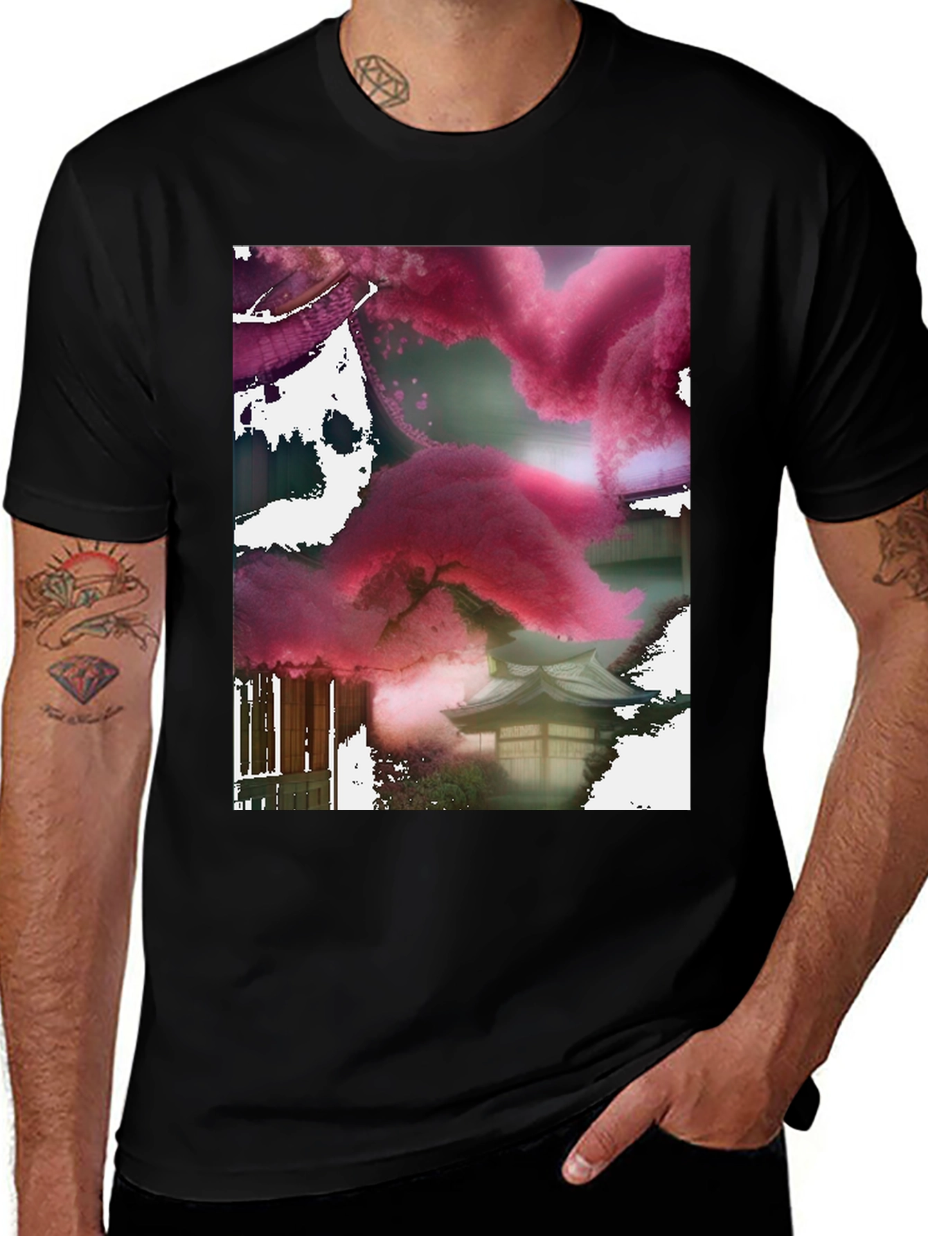 Japanese Cherry Blossom T-Shirt - Stylish Blossom Tee