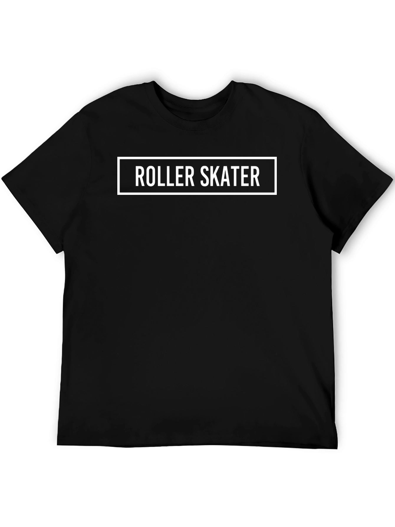 Roller Skater Graphic Tee - Black Unisex T-Shirt