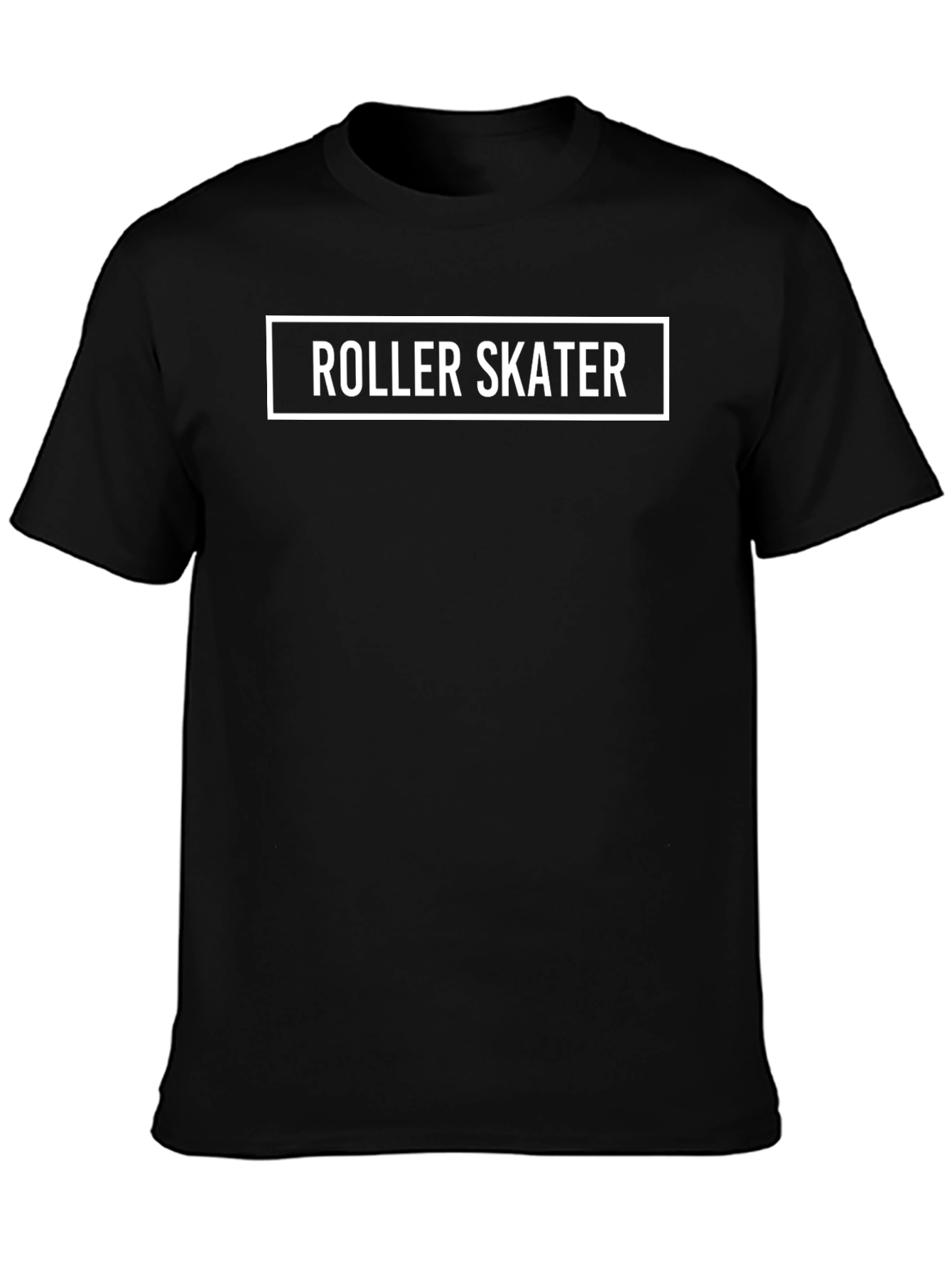 Roller Skater Graphic Tee - Black Unisex T-Shirt
