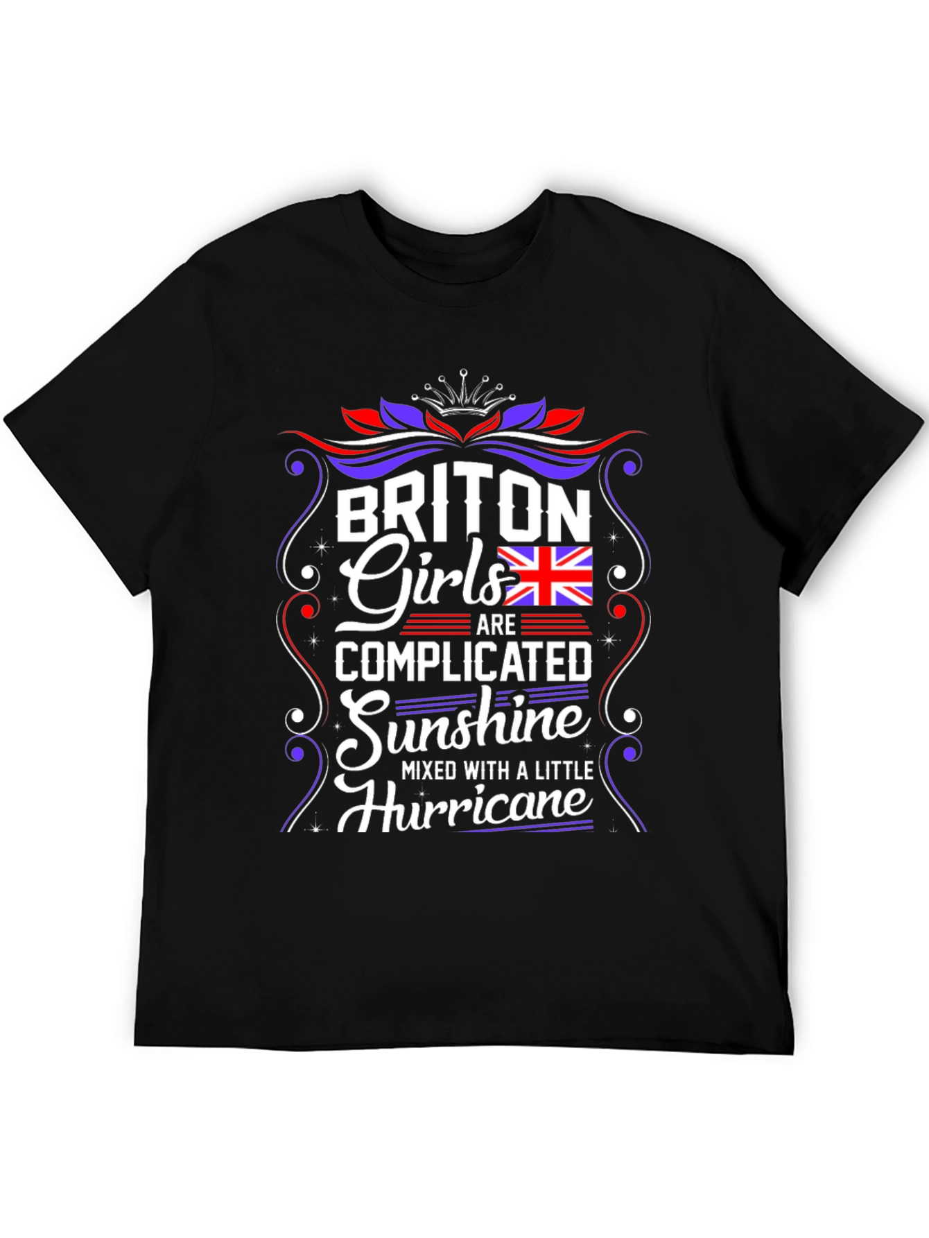 Briton Girls Complicated T-Shirt - Sunshine Hurricane Mix