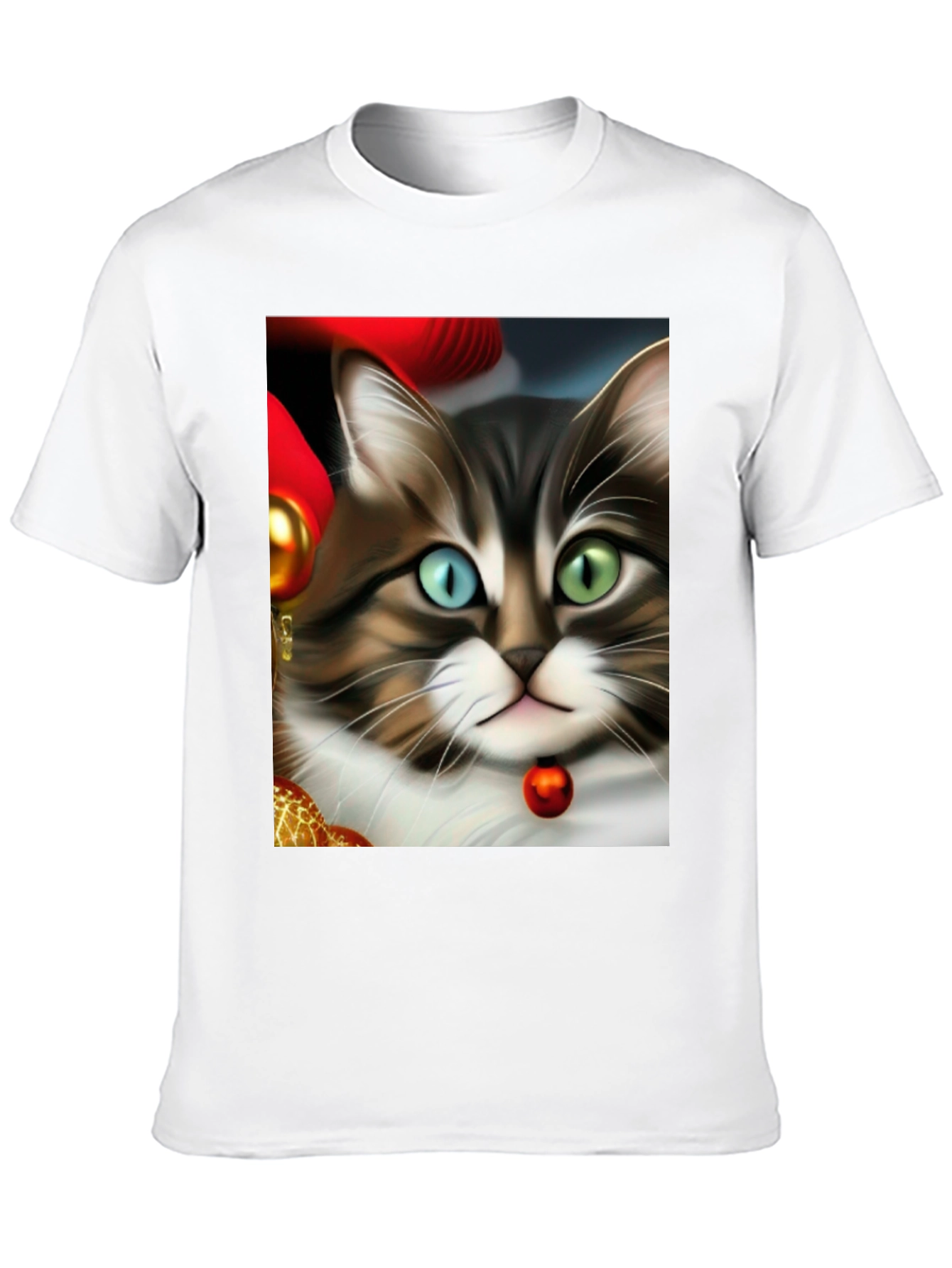 Heterochromia Cat T-Shirt