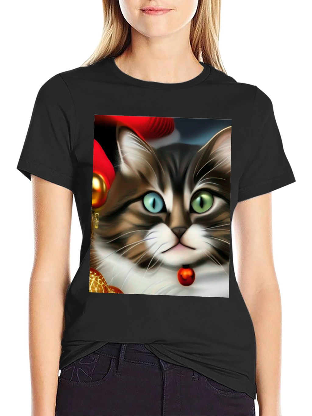 Heterochromia Cat T-Shirt
