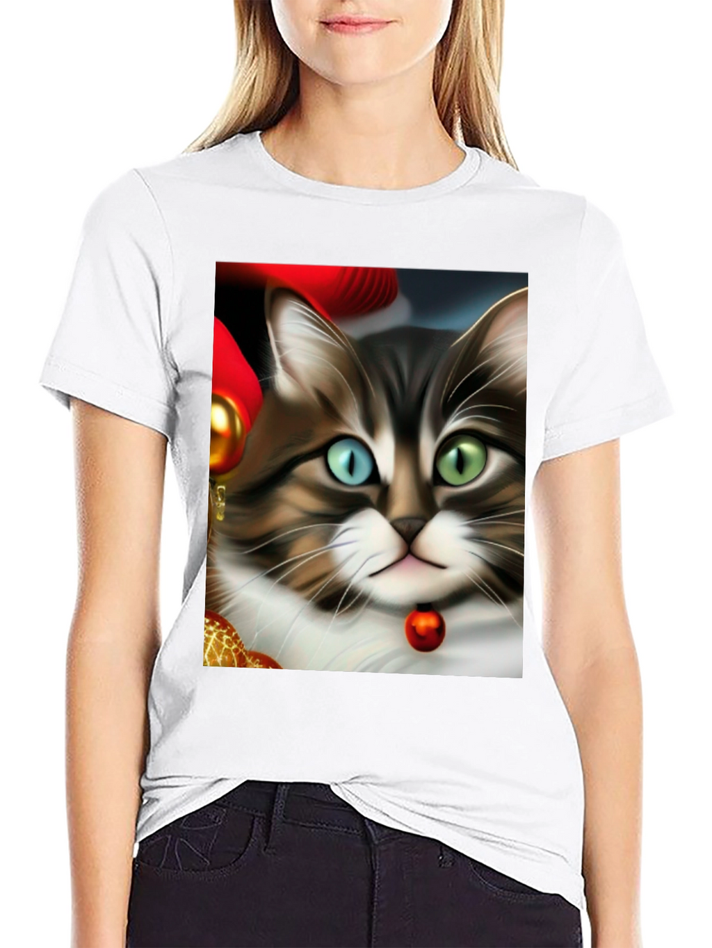 Heterochromia Cat T-Shirt